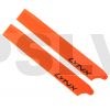 LX61351 Lynx Heli Innovations Plastic Main Blade 135 mm Orange Neon 130X  